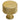 Knurled Aluminium Knob Satin Brass